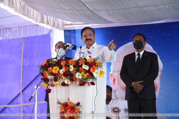 సమాజ సేవతో భారతదేశ అస్తిత్వం ముడిపడి ఉంది: ఉపరాష్ట్రపతి