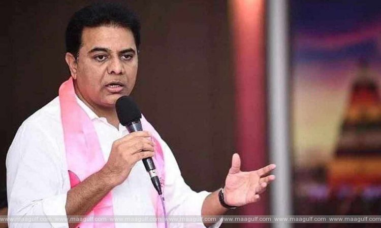 తెలంగాణపై కేంద్రం వివక్షత గురించి ప్రస్తావిస్తూ...కేటీఆర్ ట్వీట్