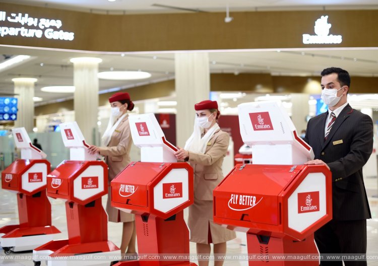 Emirates launches unique mobile Check-in Ports at DXB Terminal 3