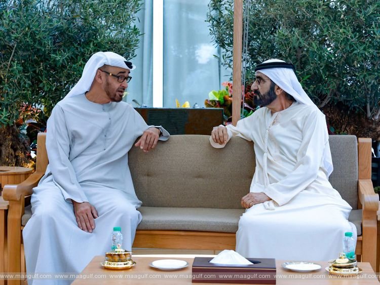 Sheikh Mohammed bin Rashid meets with Sheikh Mohamed bin Zayed in Dubai