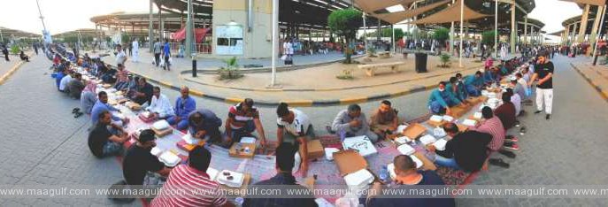 కువైట్ ఫ్రైడే మార్కెట్‌లో 11,200 మందికి ఇఫ్తార్