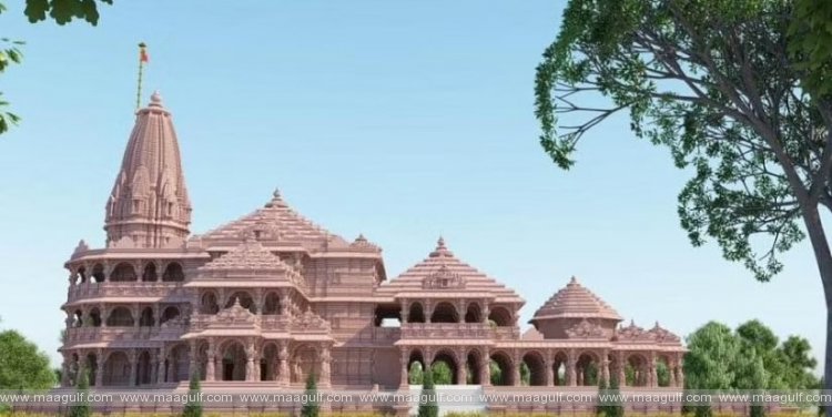 అయోధ్య రామ మందిర గర్భగుడి నమూనా చిత్రం విడుదల