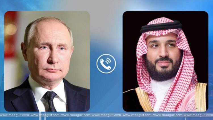 ఉక్రెయిన్ సంక్షోభంపై చర్చించిన సౌదీ క్రౌన్ ప్రిన్స్, రష్యా అధ్యక్షుడు