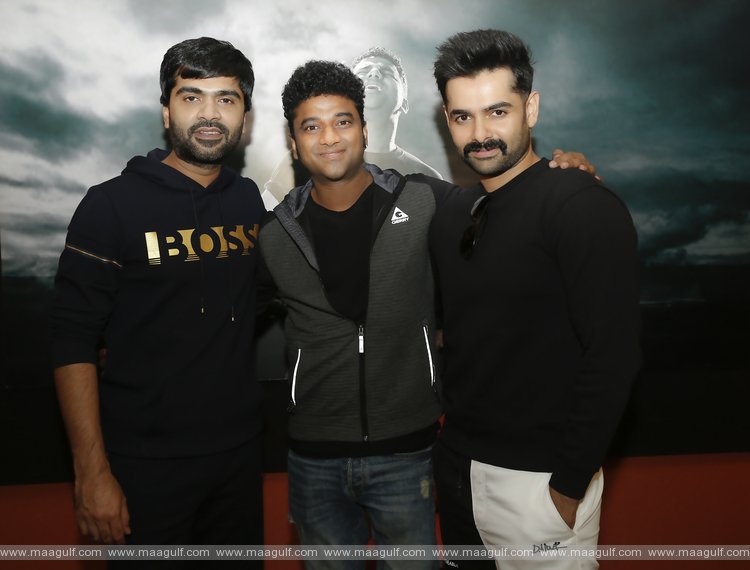 రామ్ పోతినేని  \'బుల్లెట్...\' సాంగ్ పాడిన కోలీవుడ్ స్టార్ శింబు