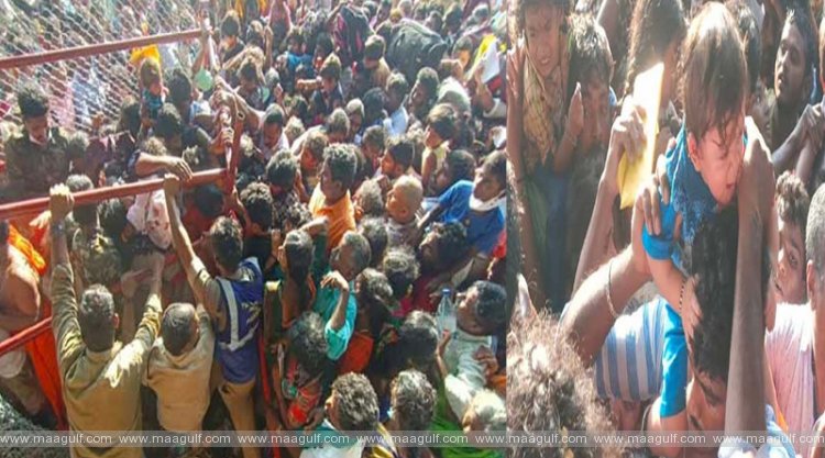 తిరుమలలో తొక్కిసలాట..సర్వదర్శన టోకెన్లకు ఎగబడిన భక్తులు ..పలువురికి గాయాలు