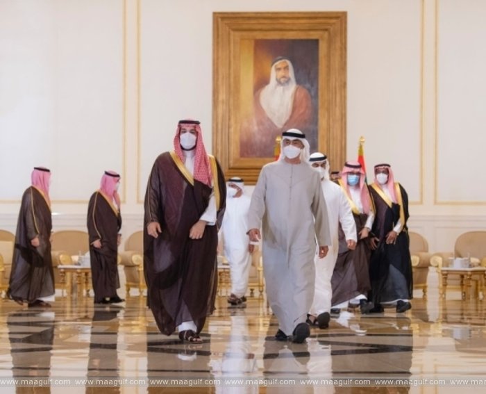 యూఏఈ నేతలకు సంతాపం తెలిపిన క్రౌన్ ప్రిన్స్