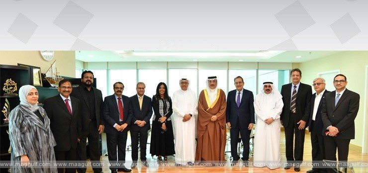 బహ్రెయినీ ఇండియన్ సొసైటీ బోర్డ్ ఆఫ్ డైరెక్టర్స్‌తో లేబర్ మినిస్టర్ భేటీ