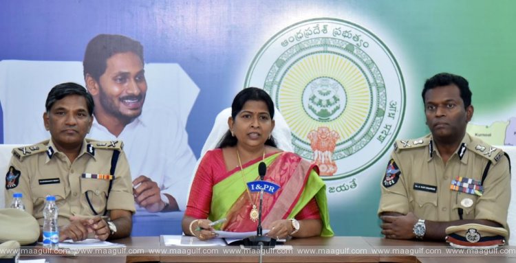 మహిళలు,చిన్నారుల భద్రతకు ప్రభుత్వం అత్యంత ప్రాధాన్యత: హోంశాఖ మంత్రి తానేటి వనిత