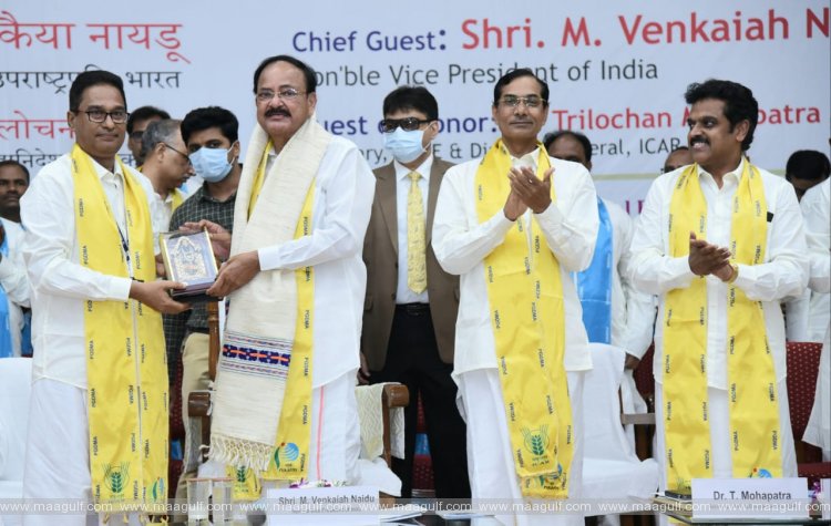 వ్యవసాయ రంగంలో పరిశోధనలకు మరింత ప్రోత్సాహం కల్పించాలి: ఉపరాష్ట్రపతి