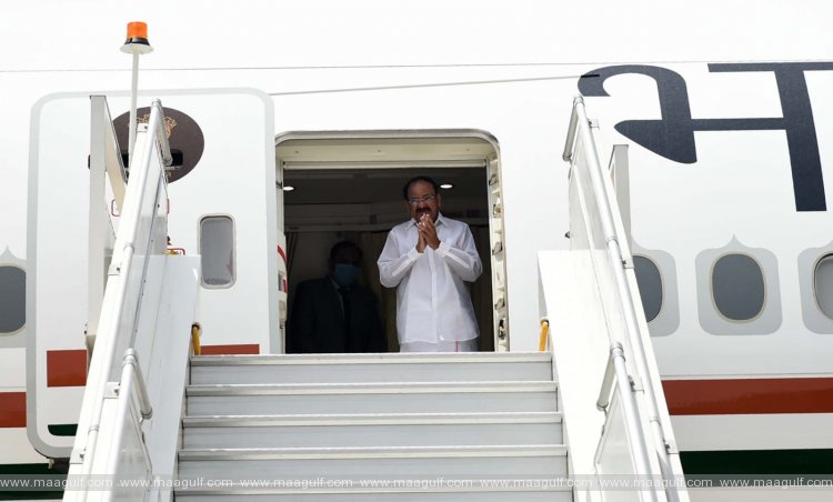మూడు దేశాల పర్యటనకు బయలుదేరిన ఉపరాష్ట్రపతి వెంకయ్యనాయుడు