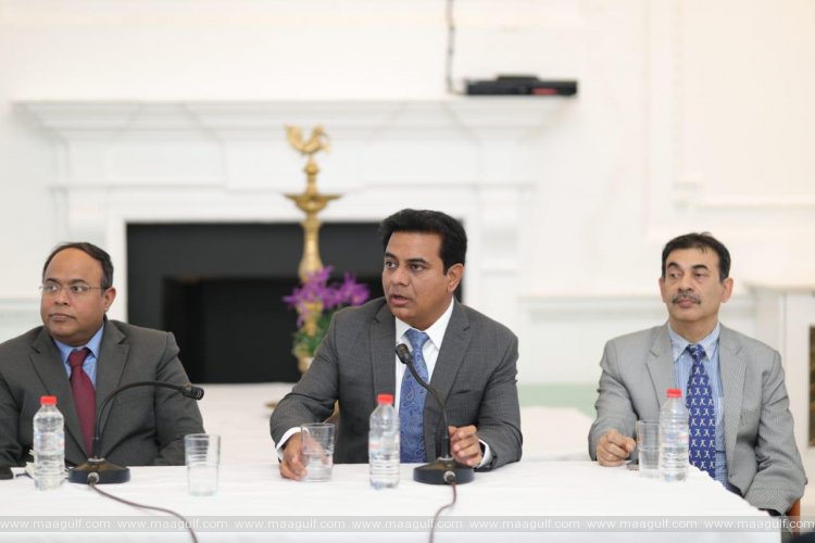 లండన్ వేదికగా తెలంగాణ విజయ ప్రస్థానాన్ని చాటిన కేటీఆర్