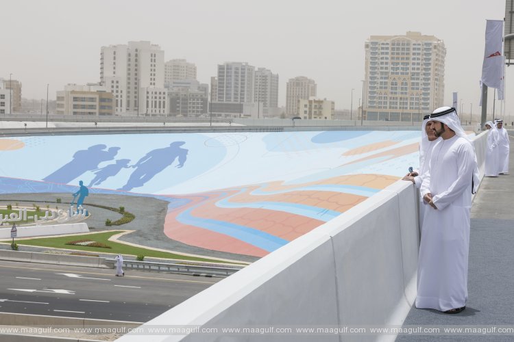 Sheikh Hamdan opens Dubai-Al Ain Road Improvement Project
