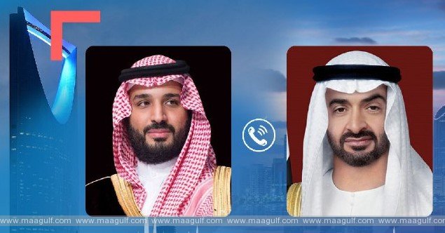 UAE President receives phone call from Saudi Crown Prince