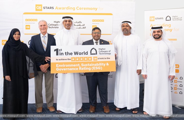 UAE’s Higher Colleges of Technology becomes World’s First Higher Education Institute in the World to Achieve QS ESG 5-Star Rating