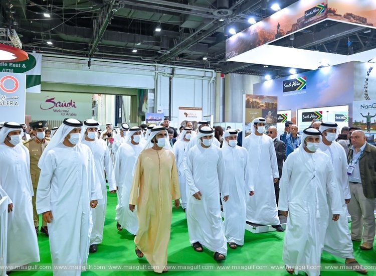 Sheikh Mohammed tours Arabian Travel Market 2022