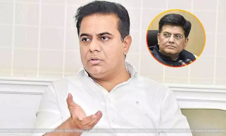 పీయూష్‌ గోయల్‌కు కేటీఆర్ విన్నపం..ఎందరికో ఉపాధి లభించే అవకాశం అంటూ ట్వీట్