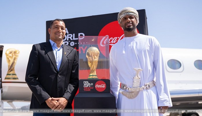 ఫిఫా వరల్డ్ కప్ ట్రోఫీకి స్వాగతం పలికిన ఒమన్