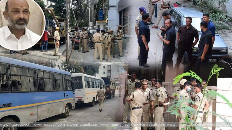 బండి సంజయ్ హౌస్ అరెస్ట్..
