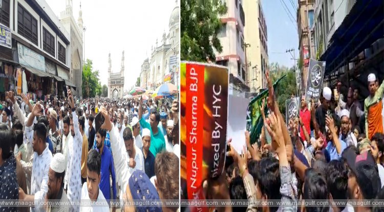చార్మినార్ వద్ద టెన్షన్ వాతావరణం