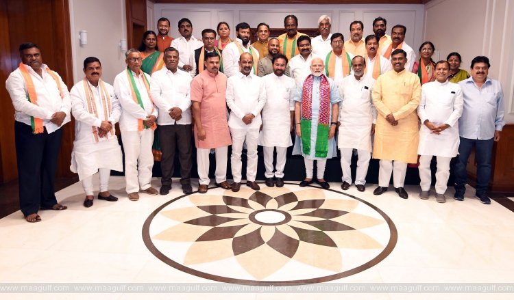 1 జీహెచ్ఎంసీ బిజెపి కార్పొరేటర్లతో ముగిసిన ప్రధాని మోడీ భేటీ