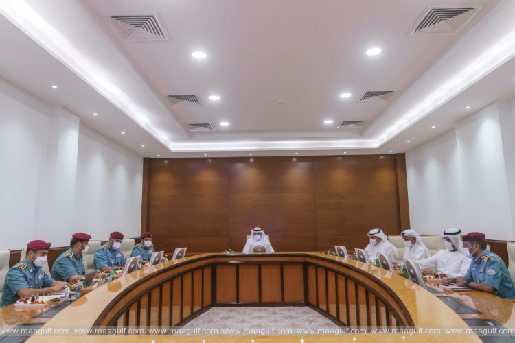 Sharjah Crown Prince chairs meeting of Police Sciences Academy Council