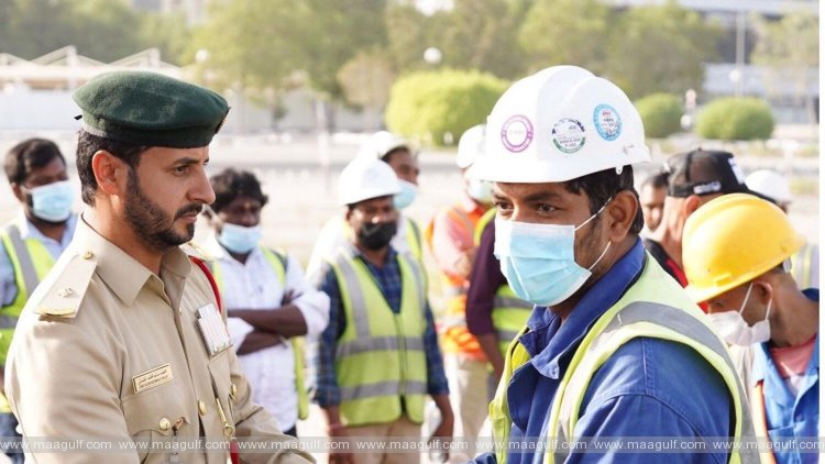 350 మంది కార్మికులకు స్పోర్ట్స్ ఈవెంట్ నిర్వహించిన దుబాయ్ పోలీస్