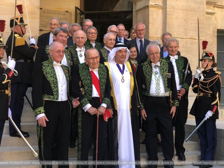 His Excellency Zaki Nusseibeh is the First Emirati installed to an Academy of the Institut de France