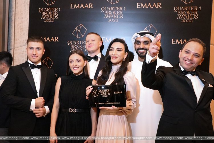 Emaar names Mira Estate Number 1 Agency for achieving $100 million in Emaar sales