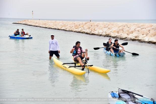 బీచ్ ఫెస్టివల్ లో మొదటిసారిగా వాటర్ స్పోర్ట్స్