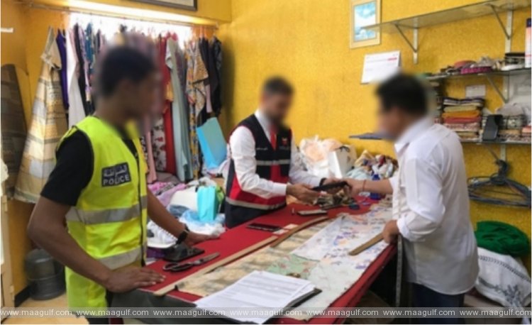 పని కేంద్రాల్లో తనిఖీలు నిర్వహించిన లమ్రా