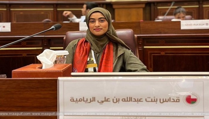 అరబ్ పార్లమెంట్‌ సెషన్ లో పాల్గొన్న ఒమానీ పిల్లలు