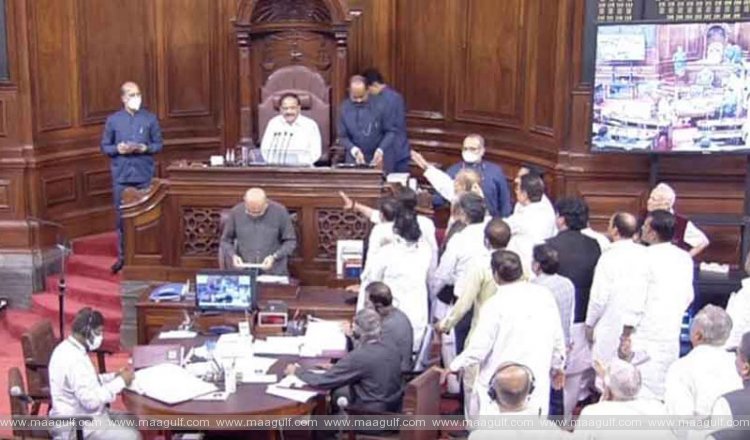 రాజ్యసభ సమావేశాలు ప్రారంభమైన కొద్దిసేపటికే వాయిదా