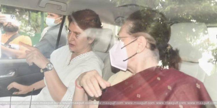 ఈడీ ముందు హాజరైన సోనియా గాంధీ