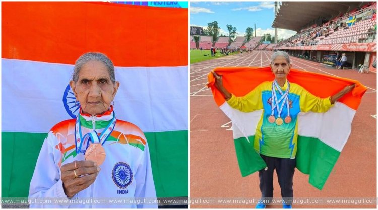భారత్‌కు బంగారు పతకాన్ని సాధించి పెట్టిన 94ఏళ్ల బామ్మ..