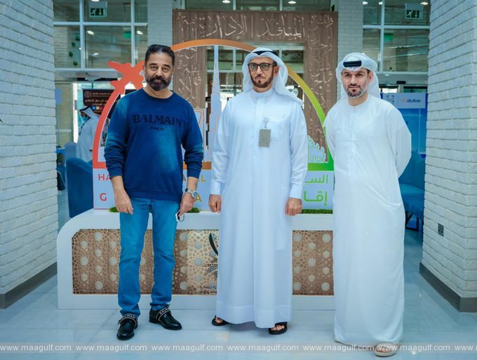 Indian actor Kamal Haasan receives UAE golden visa