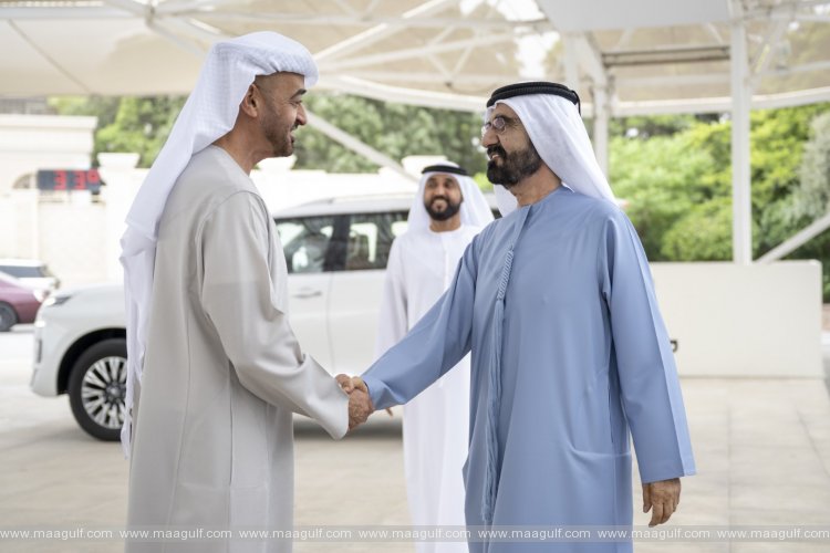UAE President meets with Mohammed bin Rashid