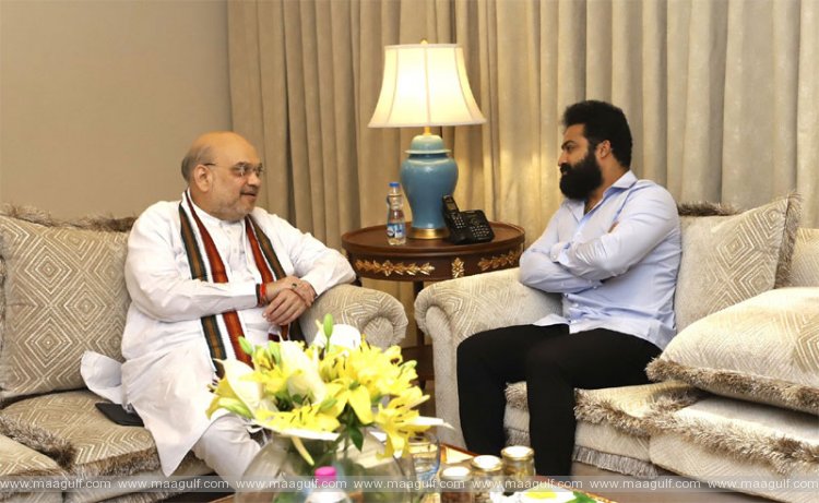 అమిత్ షా తో భేటీ అయిన ఎన్టీఆర్