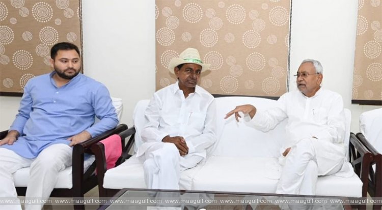 బీహార్ లో పర్యటిస్తున్న సీఎం కేసీఆర్