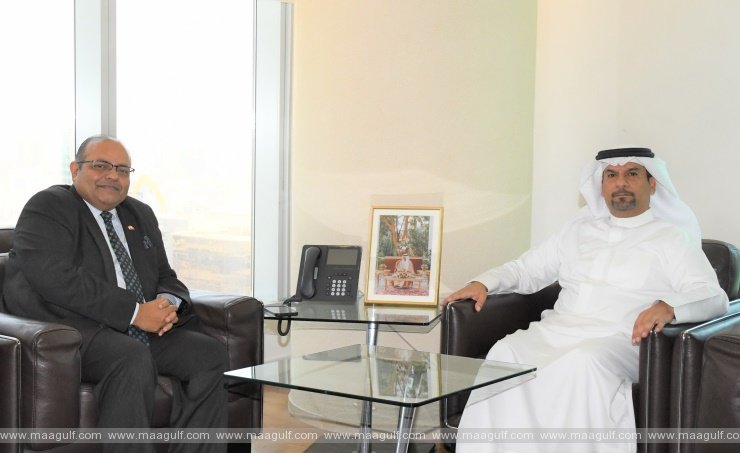 భారత రాయబారిని రిసీవ్ చేసుకున్న చమురు మంత్రి