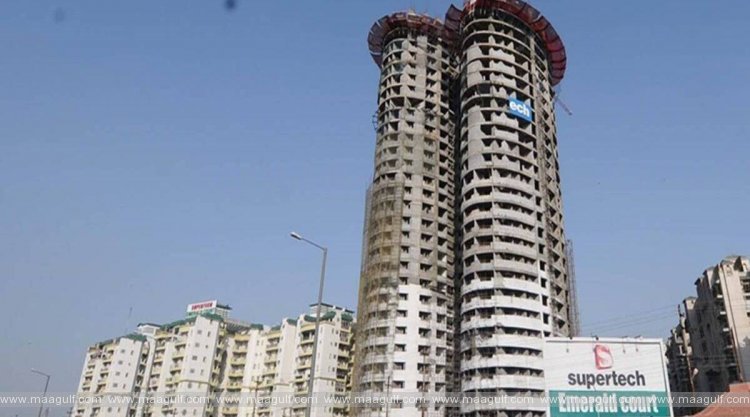 28న సూపర్‌టెక్ ట్విన్ టవర్స్ కూల్చివేత..