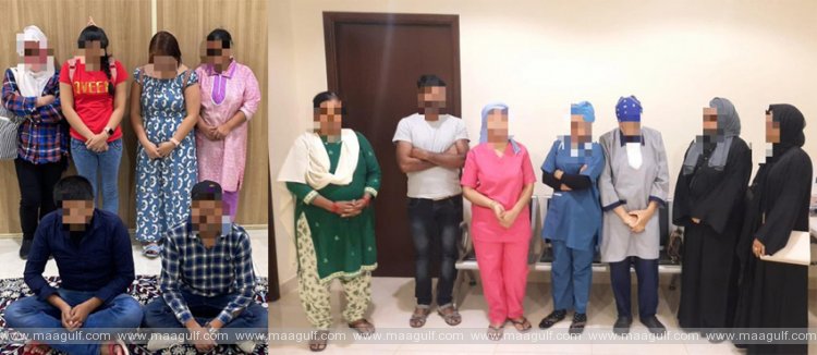 నివాస మరియు కార్మిక చట్టాలను ఉల్లంఘించిన వ్యక్తుల అరెస్ట్