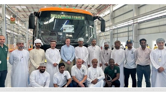 Karwa Motors celebrates production of 100th bus