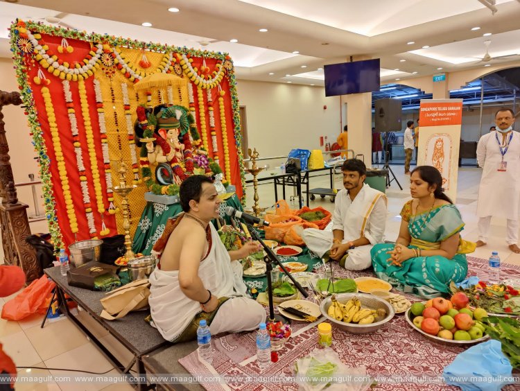 1 సింగపూర్ లో ఘనంగా వినాయక చవితి వేడుకలు