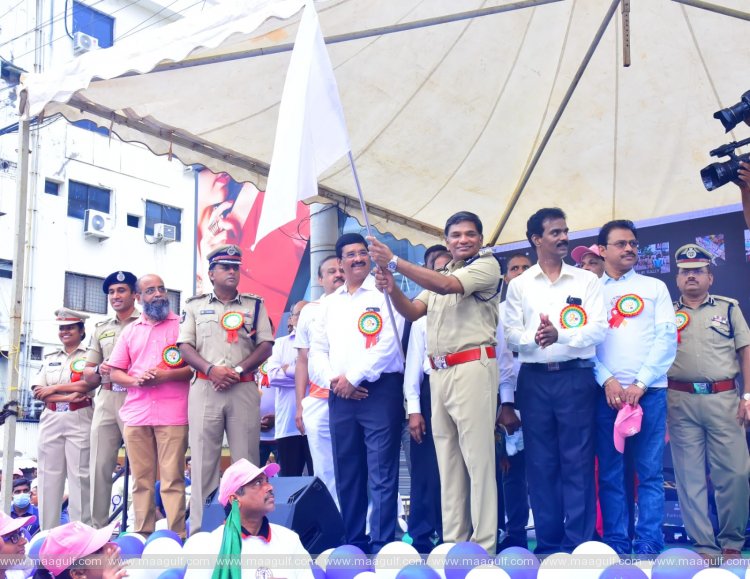 ప్రపంచ ఆత్మహత్య నివారణ దినోత్సవం సందర్భంగా ర్యాలీని ప్రారంభించిన ఏపీ డిజిపి