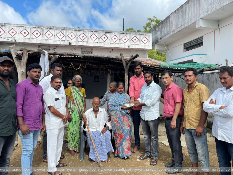 ఖతార్ లో మరణించిన కార్మికునికి తెలంగాణ గల్ఫ్ సమితి  ఆర్థిక సహాయం..