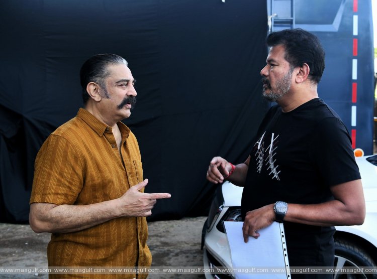 ఎట్టకేలకు ‘ఇండియన్ 2’ సెట్ల్లోకి అడుగు పెట్టిన కమల్ హాసన్.!
