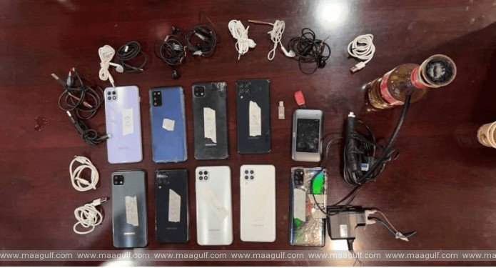 సెంట్రల్ జైలులో మొబైల్ ఫోన్లు, డ్రగ్స్ స్వాధీనం