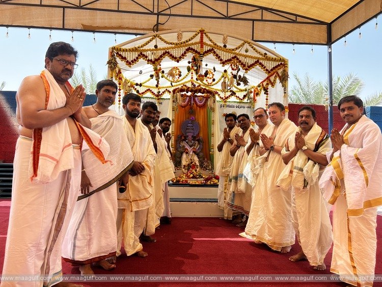 యూఏఈ: అజ్మాన్ లో ఘనంగా జరిగిన గణపతి ఉత్సవాలు