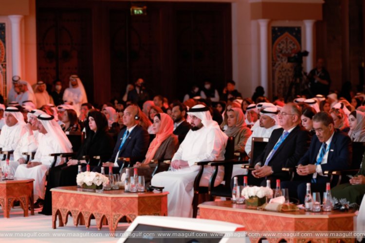 Ahmed bin Mohammed attends opening session of the 20th edition of the Arab Media Forum