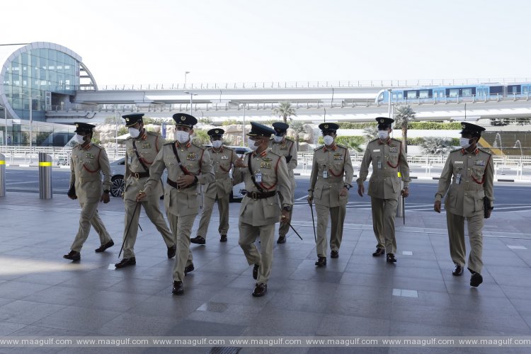 Dubai Police secures 29 million passengers, 2 million tonnes of Cargo through DXB in 2021